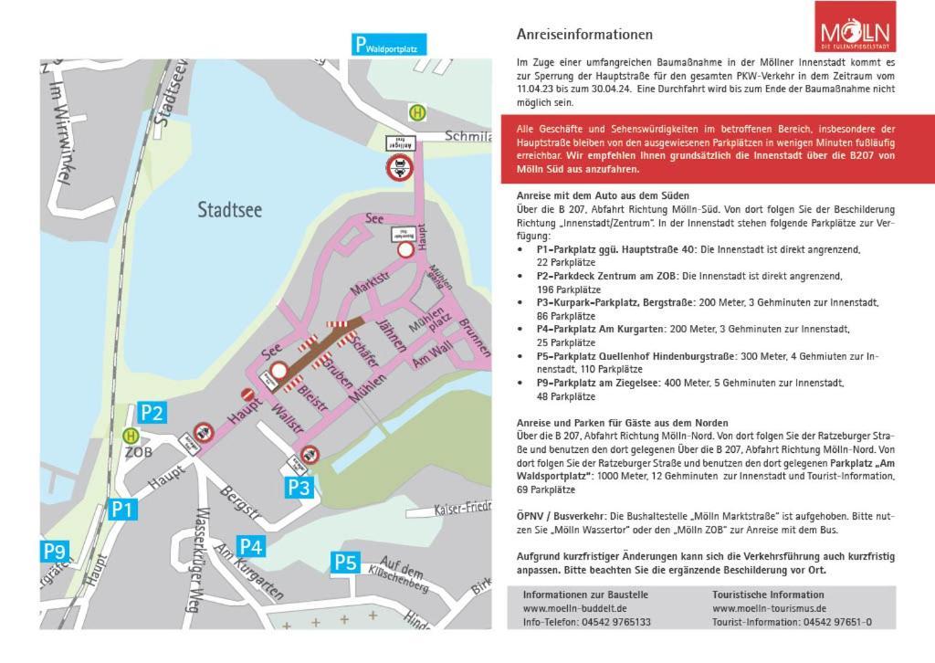Zentral Gelegenes Ferienzimmer Moellner Seestrasse Екстер'єр фото
